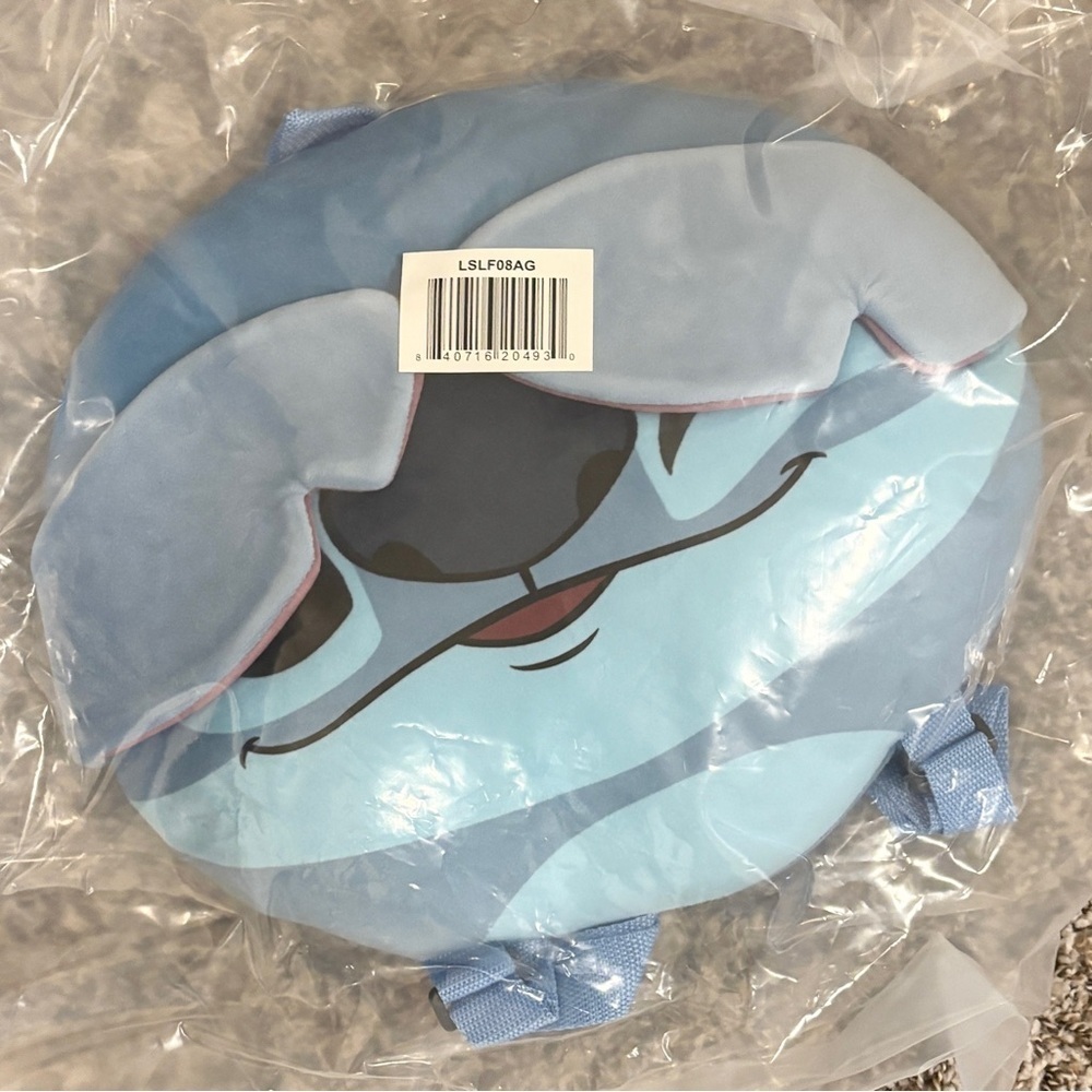 Stitch from Lilo & Stitch Blue Plush Backpack - Picture 8 of 11